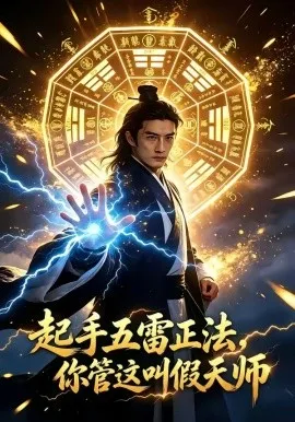 起手五雷正法，你管这叫假天师？（59集）AI短剧 (2026)-米创网