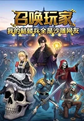 召唤玩家：我的骷髅兵全是沙雕网友（61集）漫剧 (2026)-米创网