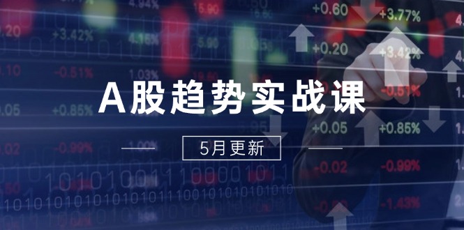 A股趋势实战课：主力动向+政策红利，2025全年策略5月更新-米创网