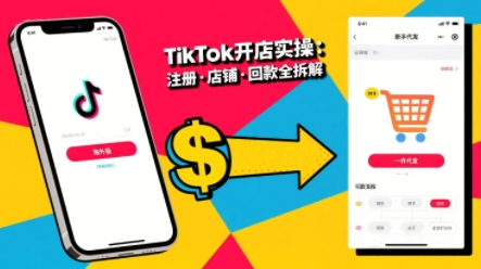 TikTok从开店到投流的进阶课，从基础实操到高阶技巧一网打尽-米创网