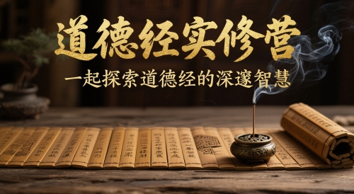 道德经实修营，一起探索道德经的深邃智慧-米创网