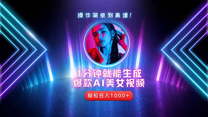 2025年最强副业：用AI做短视频，从零开始打造爆款账号！-米创网