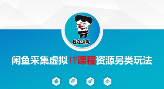 闲鱼采集虚拟IT课程资源另类玩法，干货满满-米创网