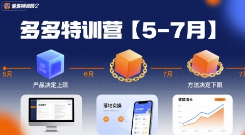 多多特训营【5-7月】产品决定上限，方法决定下限，各种玩法技巧落地实操-米创网