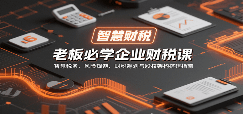 老板必学企业财税课：智慧税务、风险规避、财税筹划与股权架构搭建指南-米创网