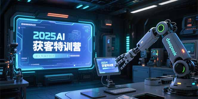2025AI获客特训营，AI图文视频全制作，deepseek工具实操教学-米创网
