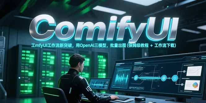 ComfyUI工作流新突破，用OpenAI三模型，批量出图(保姆级教程+工作流下载-米创网