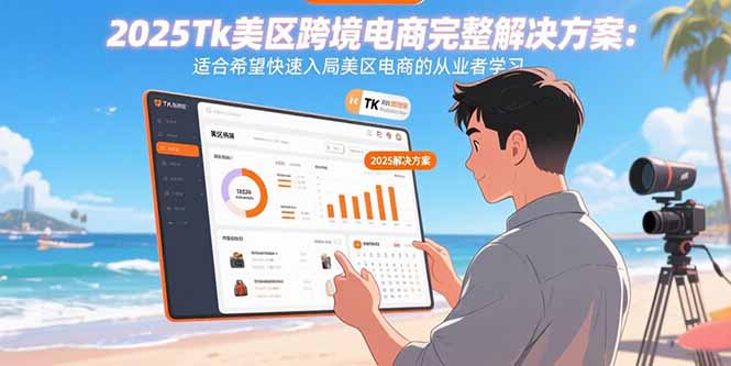 2025Tk美区跨境电商完整解决方案：适合希望快速入局美区电商的从业者学习-米创网