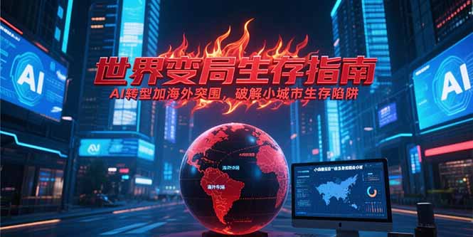 付费文章《世界变局生存指南，AI转型加海外突围，破解小城市生存陷阱》-米创网