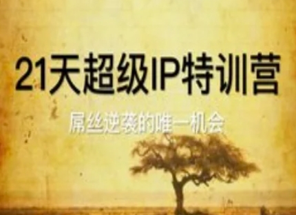 21天超级IP特训营，屌丝逆袭的唯一机会-米创网