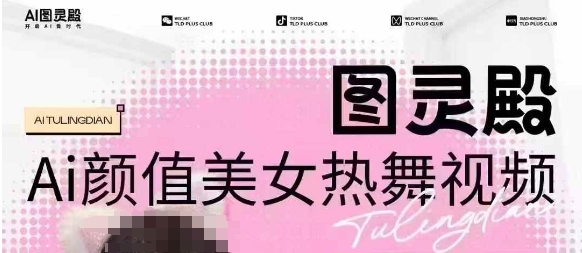 全网首发，原价988图灵殿AI颜值美女热舞视频，云端生图，轻松过原创-米创网
