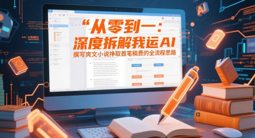 从零到一：深度拆解我运用AI撰写爽文小说挣取首笔稿费的全流程思路-米创网