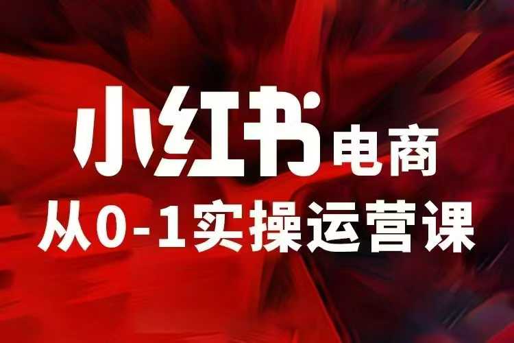 小红书电商运营，97节小红书vip内部课，带你实现小红书赚钱-米创网