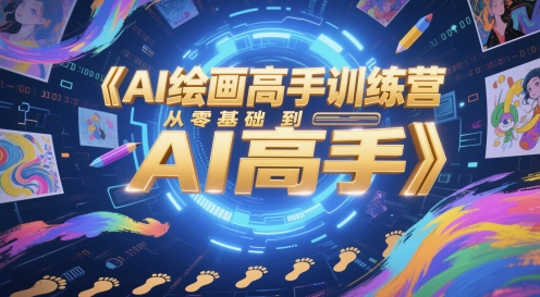 AI绘画高手训练营，从零基础到AI高手-米创网