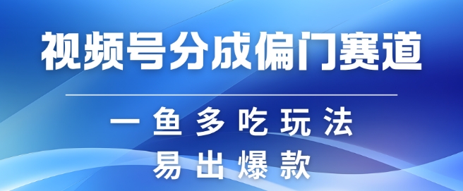 视频号创作者分成计划偏门类目，容易爆流，实拍内容简单易做【揭秘】-米创网