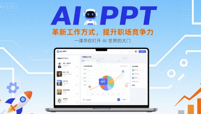 AI+PPT：革新工作方式，提升职场竞争力，一课带你打开 AI 世界的大门-米创网