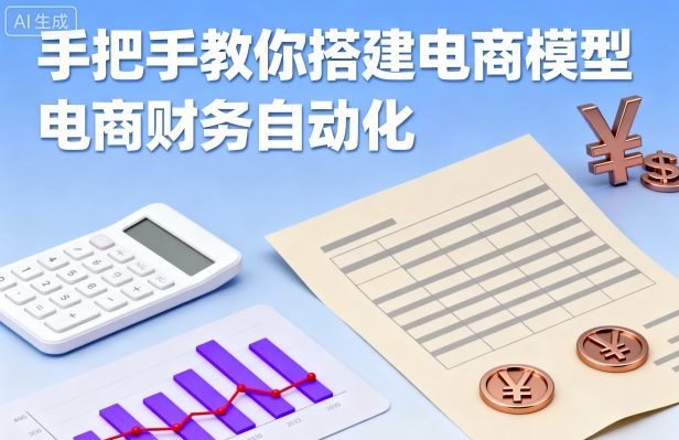 手把手教你搭建电商模型-电商财务自动化-米创网