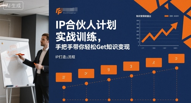 IP合伙人计划实战训练，手把手带你轻松Get知识变现-米创网