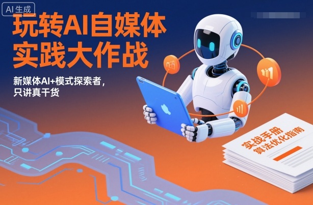 玩转AI自媒体实践大作战，新媒体AI+模式探索者，只讲真干货-米创网