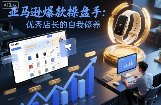 亚马逊爆款操盘手：优秀店长的自我修养-米创网