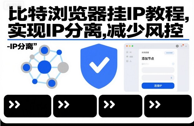 比特浏览器挂IP教程，实现IP分离，减少风控-米创网