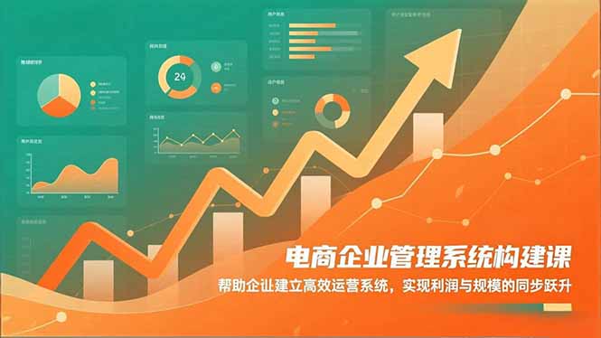 电商企业管理系统构建课：帮助企业建立高效运营系统，实现利润与规模的同步跃升-米创网