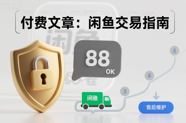 付费文章：闲鱼交易指南，怎么才能降低被坑被马扁的概率-米创网