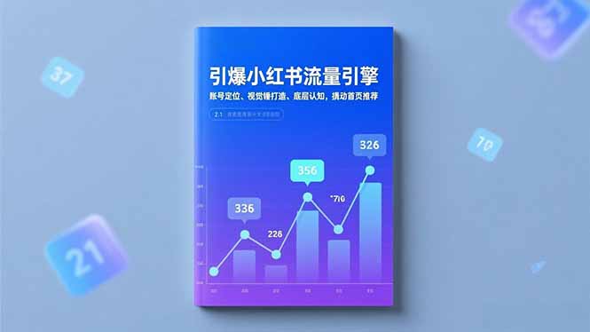 引爆小红书流量引擎，账号定位、视觉锤打造、底层认知，撬动首页推荐-米创网