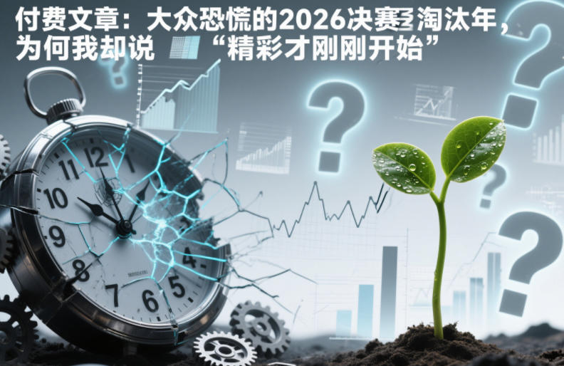 付费文章：大众恐慌的2026决赛淘汰年，为何我却说“精彩才刚刚开始”？-米创网