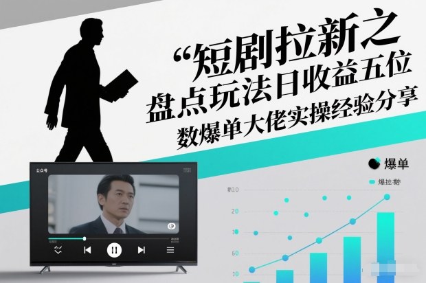 短剧拉新之盘点玩法日收益五位数爆单大佬实操经验分享-米创网