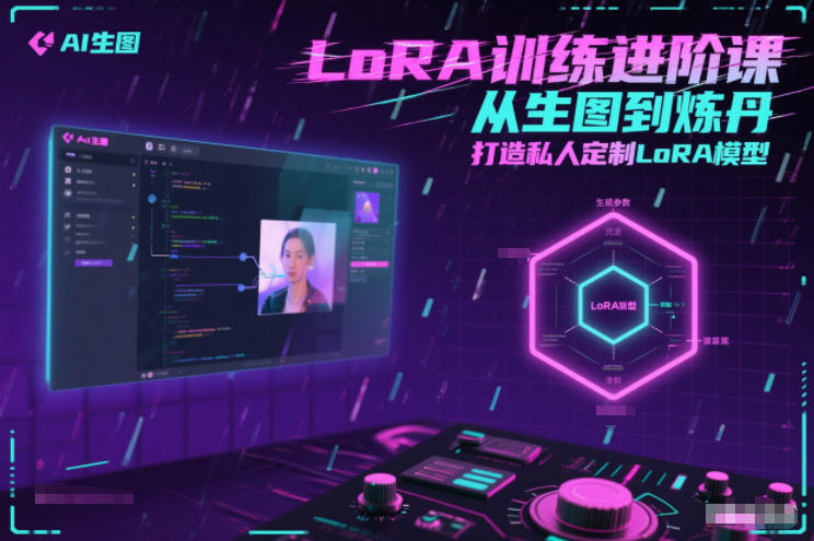 LoRA训练进阶课，从生图到炼丹，打造私人定制LoRA模型-米创网