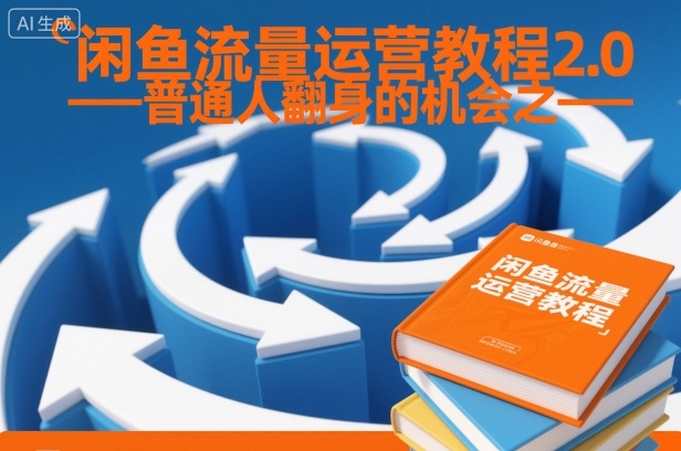 闲鱼流量运营教程2.0——普通人翻身的机会之一-米创网