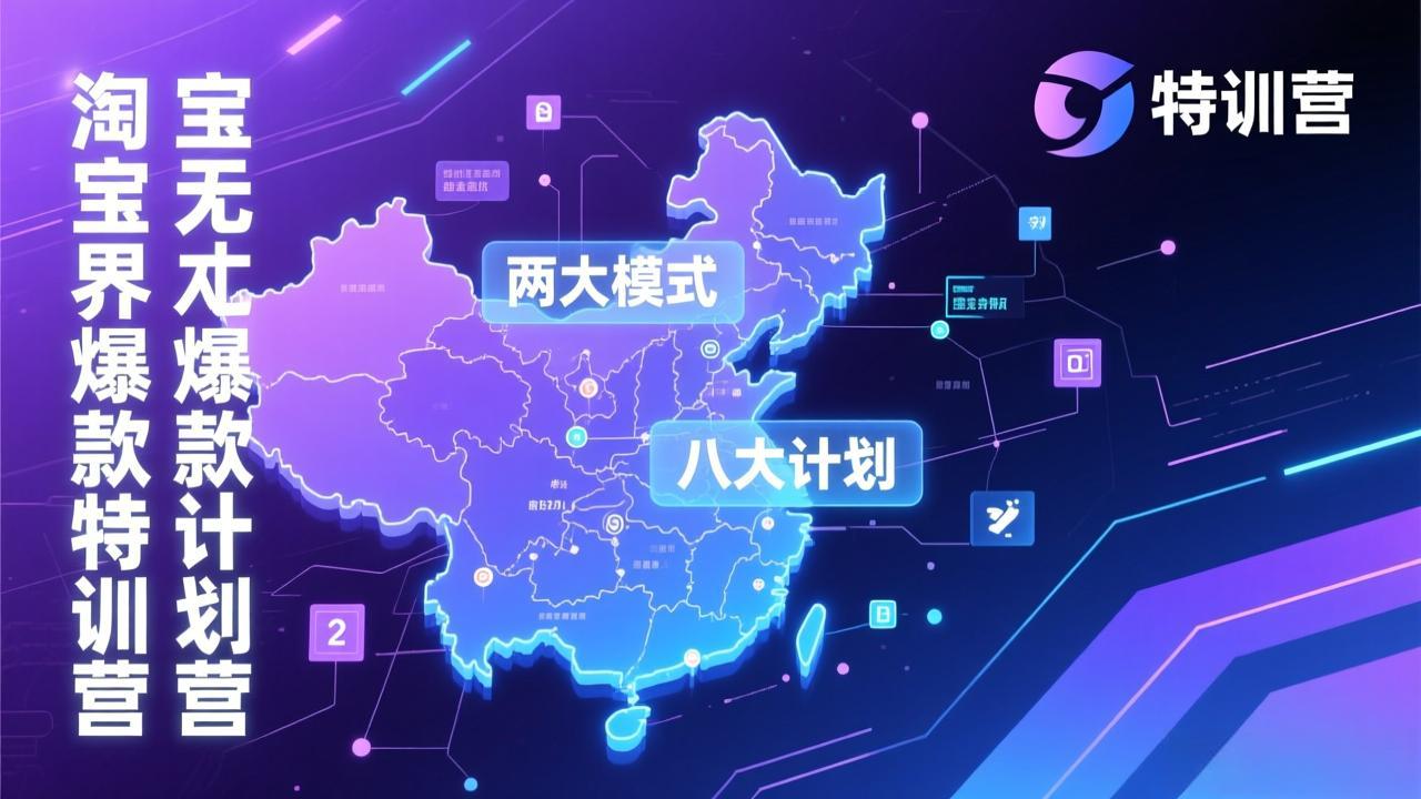 淘宝无界爆款训练营：2026年1月杭州线下高端集训课，3天构建两大模式八大计划体系-米创网
