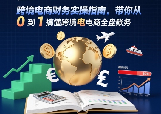 跨境电商财务实操指南，带你从0到1搞懂跨境电商全盘账务-米创网