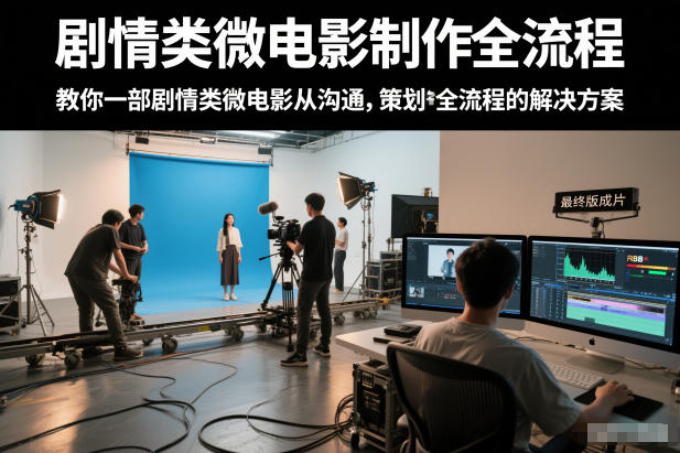剧情类微电影制作全流程，教你一部剧情类微电影从沟通，策划到拍摄制作全流程的解决方案-米创网