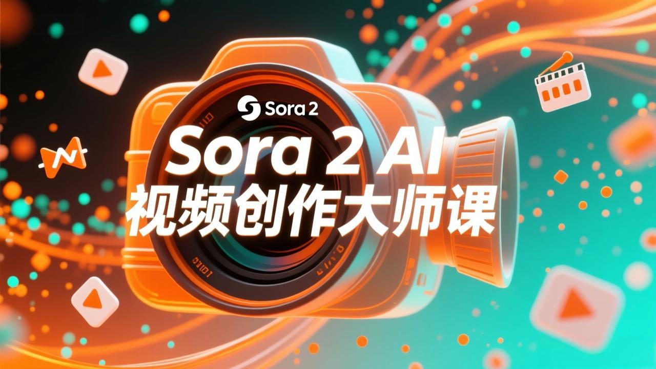 如何利用Sora 2创建流行AI人工智能视频大师班教程：掌握创作全流程，产出百万播放内容-米创网