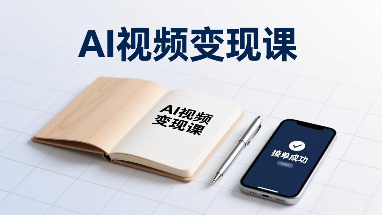 AI视频变现课，学完即可创作短片、接商单，实现副业增收，单项目报价可达千元-米创网