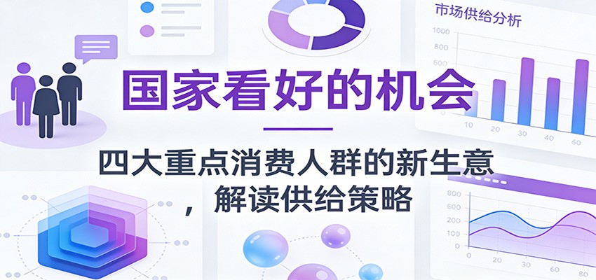 公众号付费文章：国家看好的机会，四大重点消费人群的新生意，解读供给策略-米创网