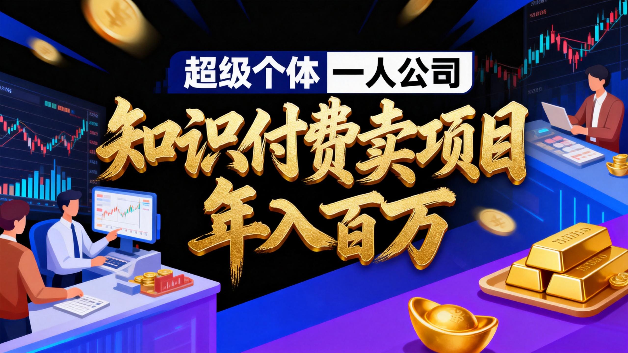 2026年“超级个体一人公司”私域卖项目年入百万，个人IP-精准引流-项目包装-转化成交-米创网