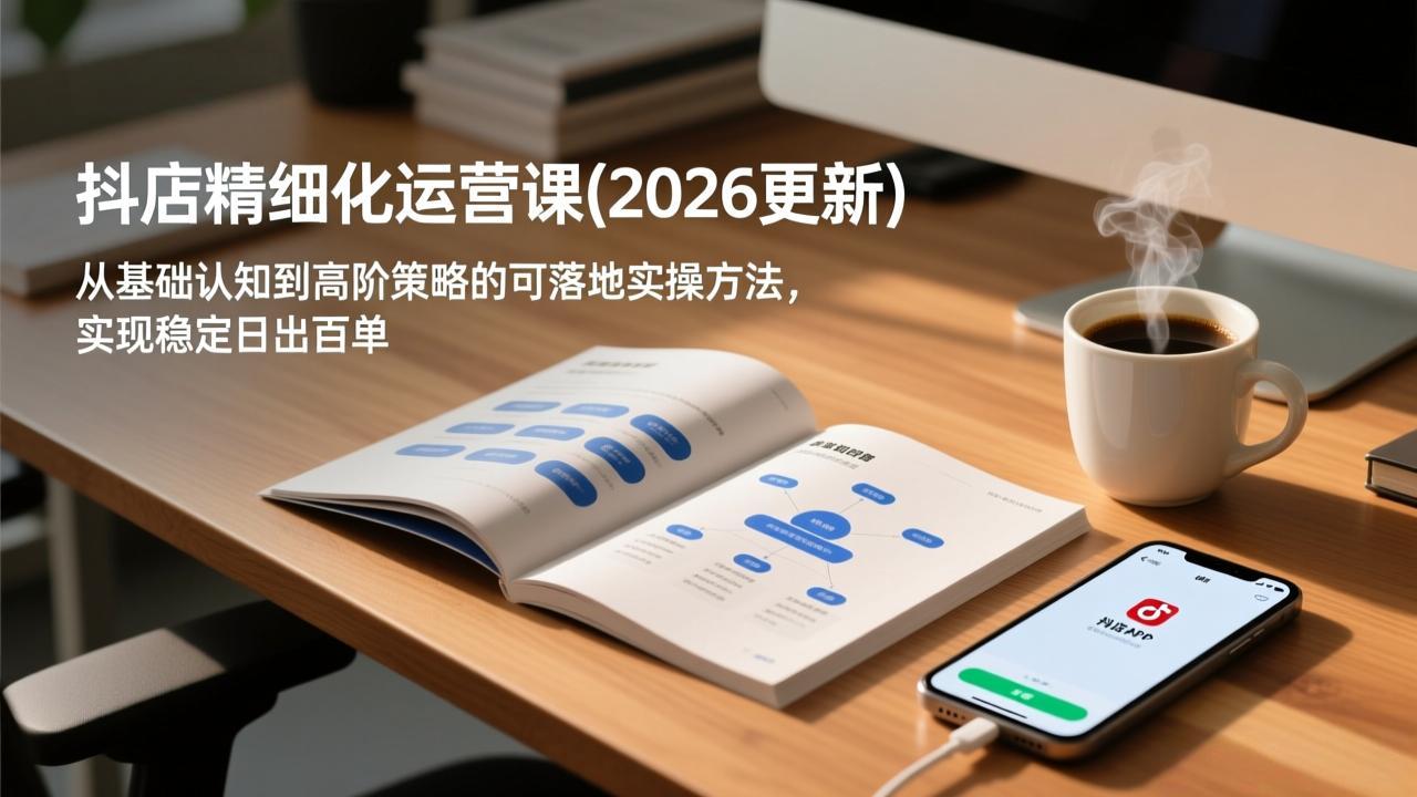 抖店精细化运营课(2026更新-米创网