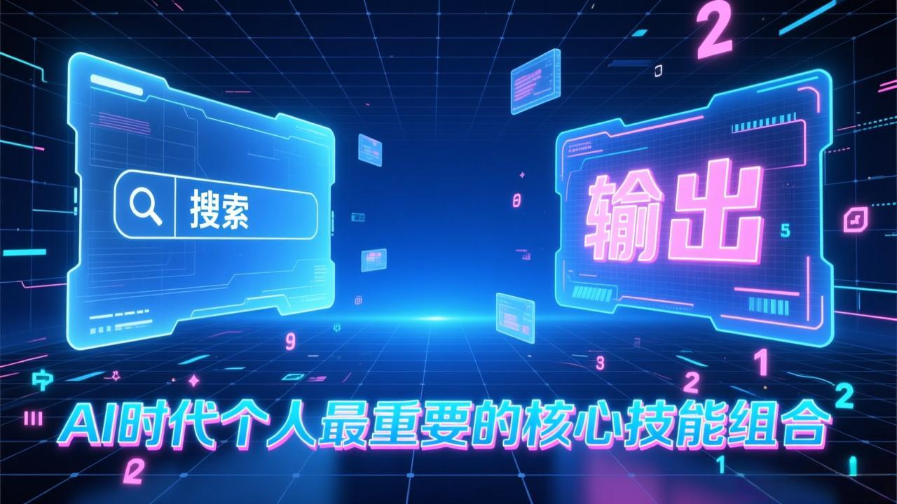 付费文章：AI时代个人最重要的核心技能组合：“输出能力”和“搜索能力”-米创网