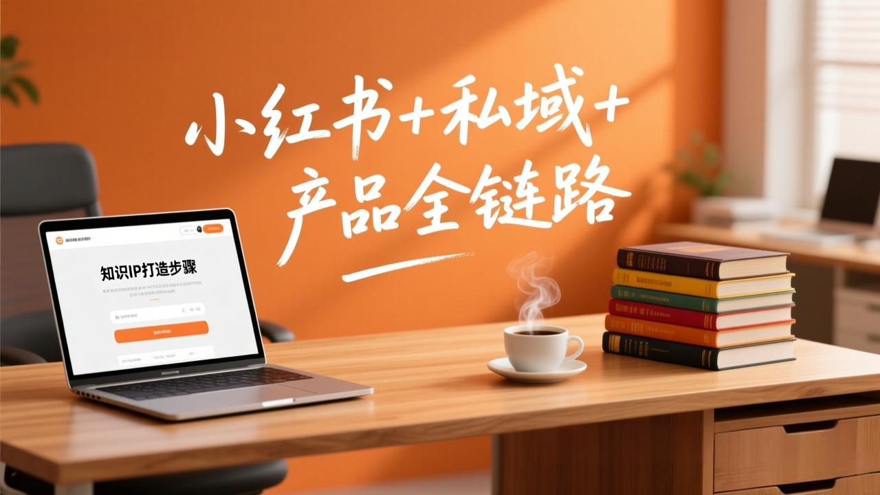 个人IP系统变现课2026，小红书+私域+产品全链路，手把手教你打造年入百万的知识IP-米创网