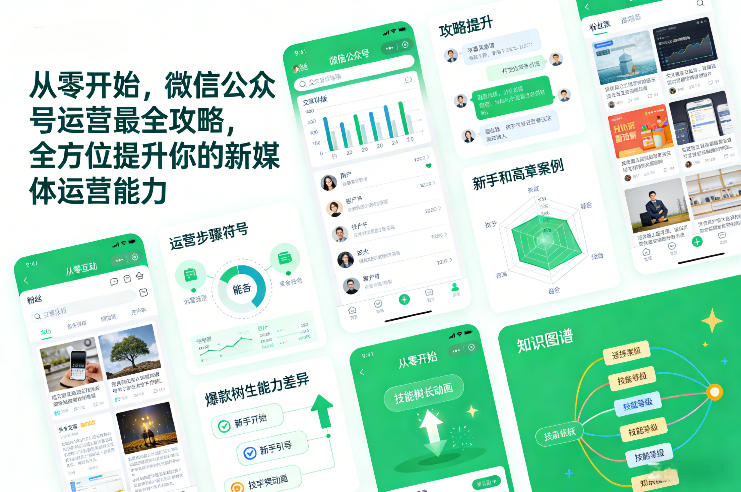 从零开始，微信公众号运营最全攻略，全方位提升你的新媒体运营能力-米创网