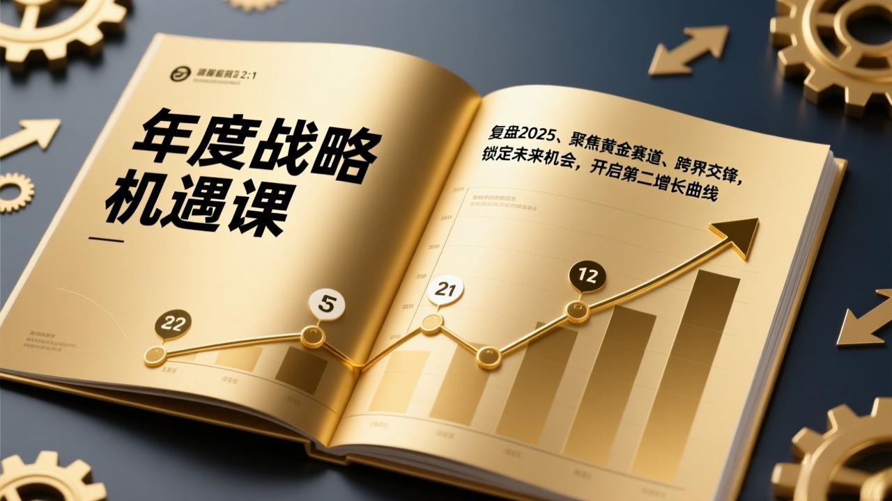 年度战略机遇课，复盘2025、聚焦黄金赛道、跨界交锋，锁定未来机会，开启第二增长曲线-米创网