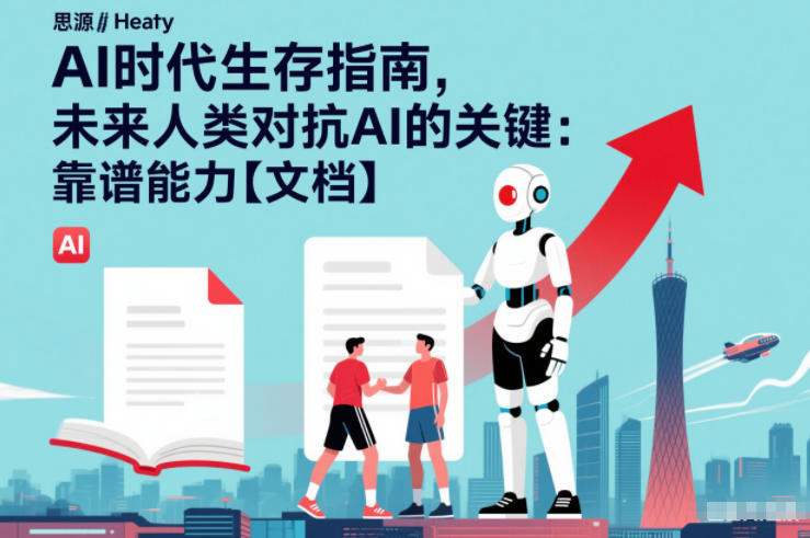 AI时代生存指南，未来人类对抗AI的关键：靠谱能力【文档】-米创网