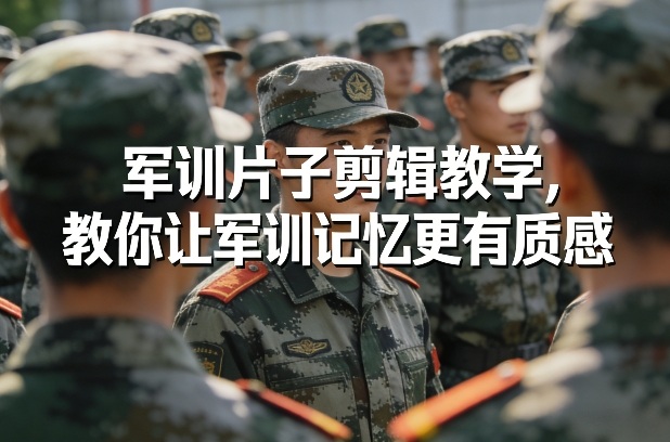 军训片子剪辑教学，教你让军训记忆更有质感-米创网