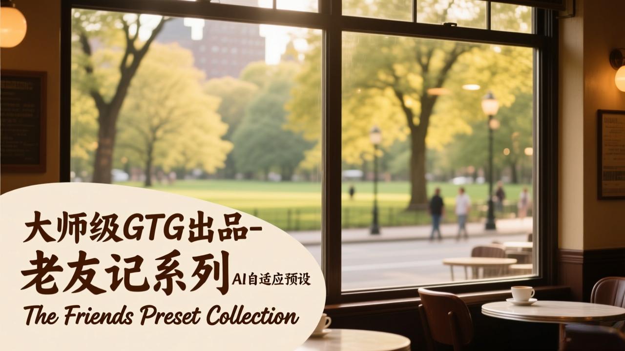大师级GTG出品-老友记系列AI自适应预设The Friends Preset Collection-米创网