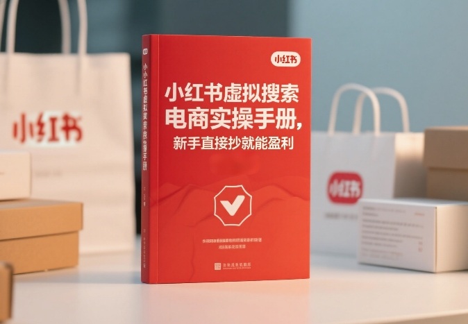 小红书​⁠‬​​⁠​‌​‬​⁠​‬‍‍‌​​​‬‌‍⁠​​​‌​⁠⁠​‬​​‬​​​​‌​‍虚拟搜索电商实操手册，新手直接抄就能盈利-米创网