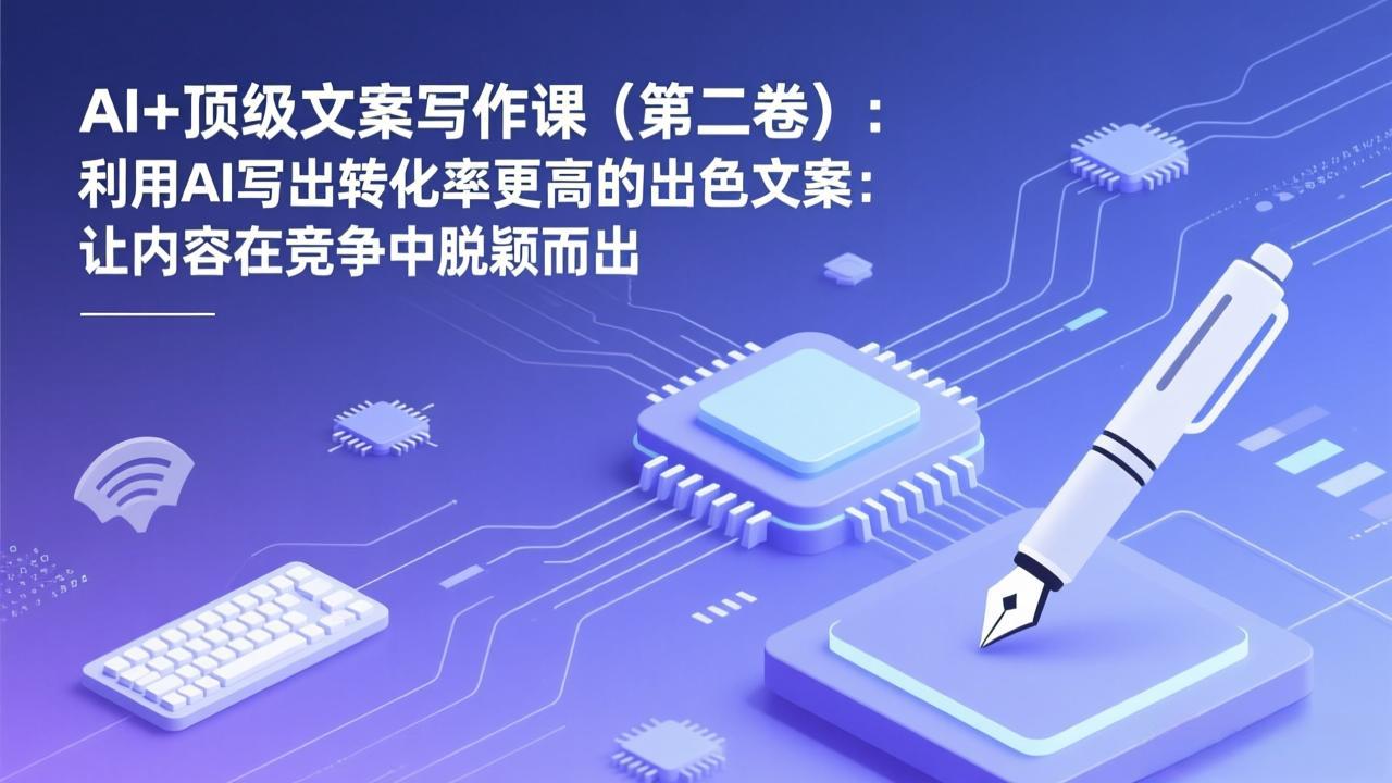 AI+顶级文案写作课(第二卷-米创网
