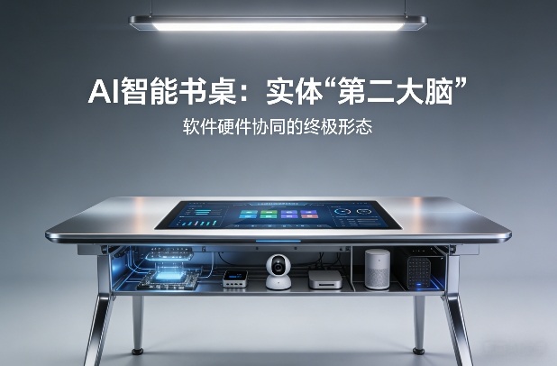AI智能书桌搭建，构建你的实体“第二大脑”，软件硬件协同的终极形态-米创网